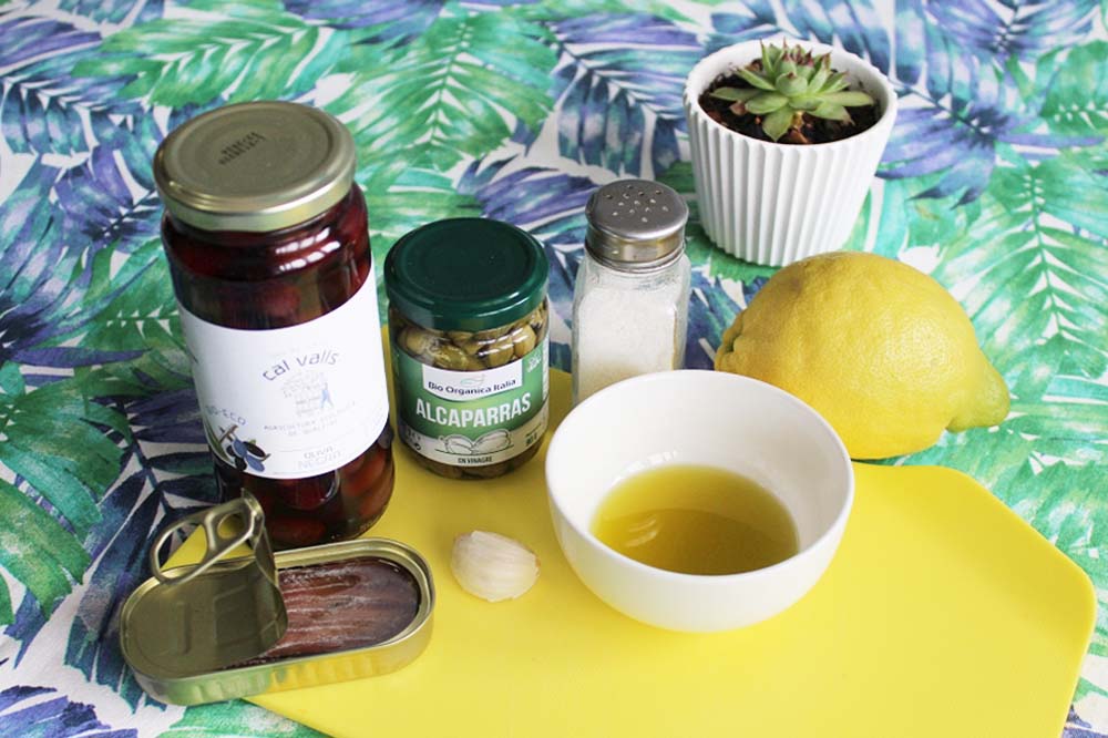 Ingredientes tapenade